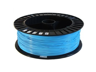 PLA пластик REC 1.75мм голубой 2кг